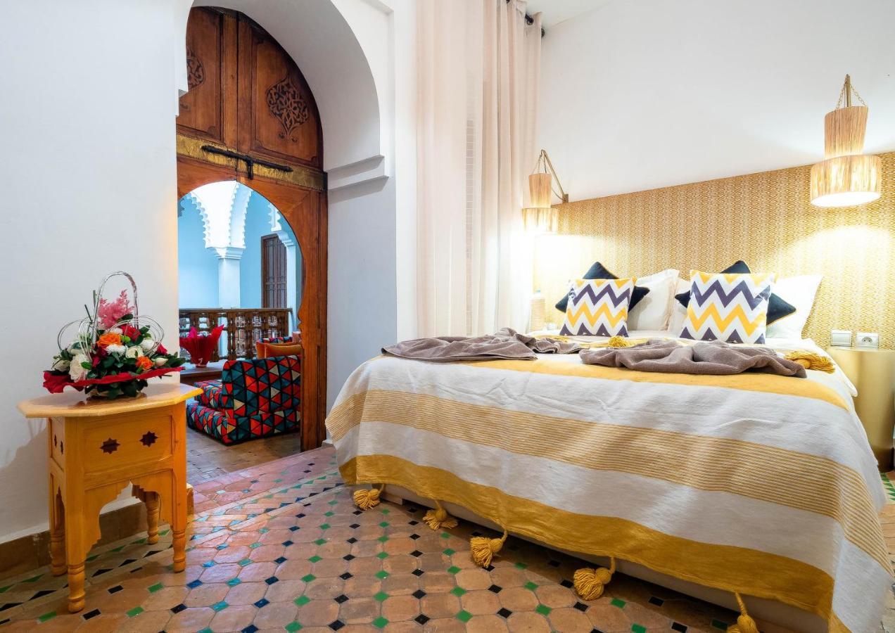 Riad La Croix Berbere Deluxe Marrakesh Exteriör bild