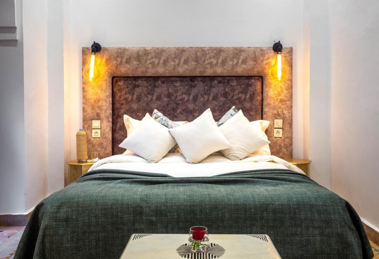 Riad La Croix Berbere Deluxe Marrakesh Exteriör bild