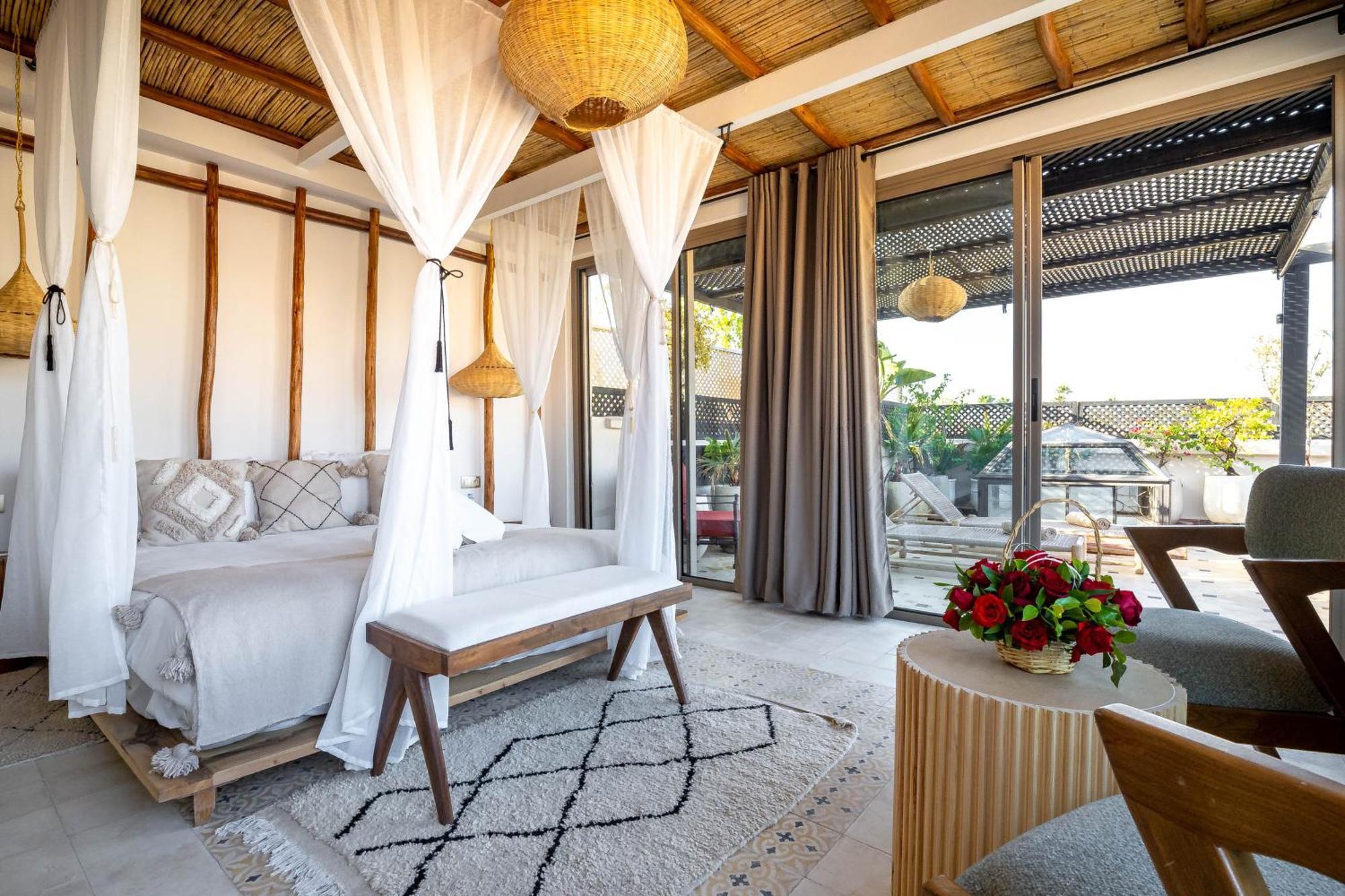 Riad La Croix Berbere Deluxe Marrakesh Exteriör bild