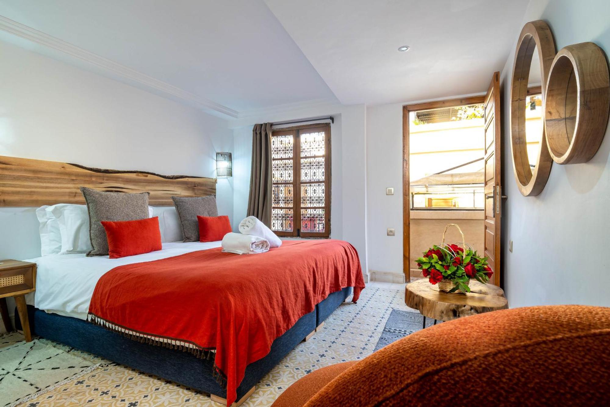Riad La Croix Berbere Deluxe Marrakesh Exteriör bild