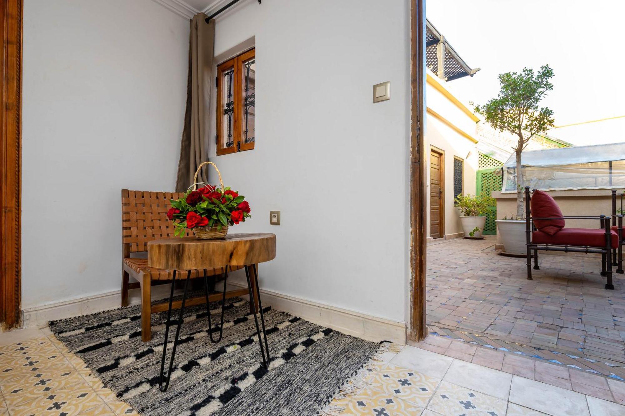 Riad La Croix Berbere Deluxe Marrakesh Exteriör bild