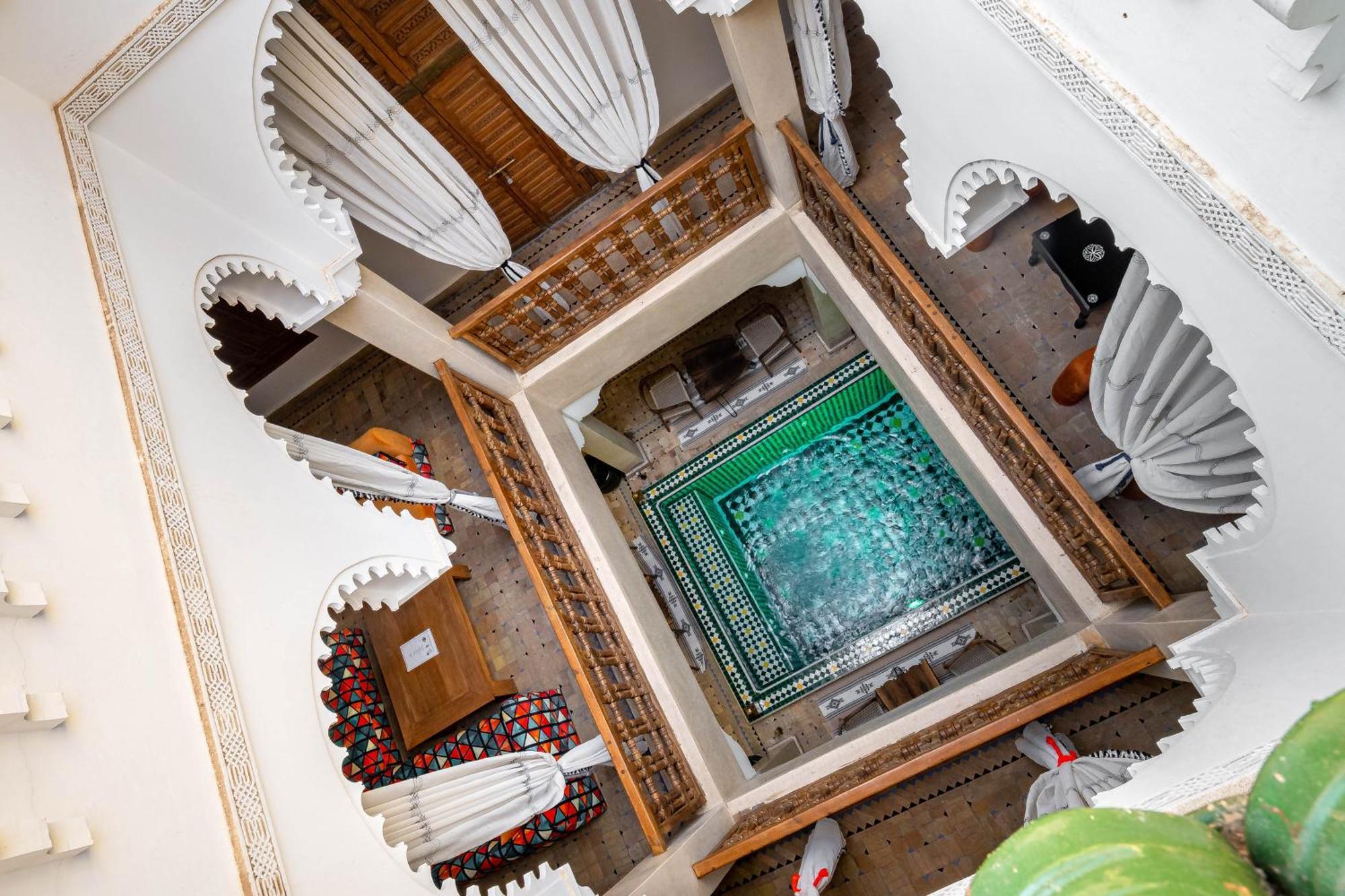 Riad La Croix Berbere Deluxe Marrakesh Exteriör bild