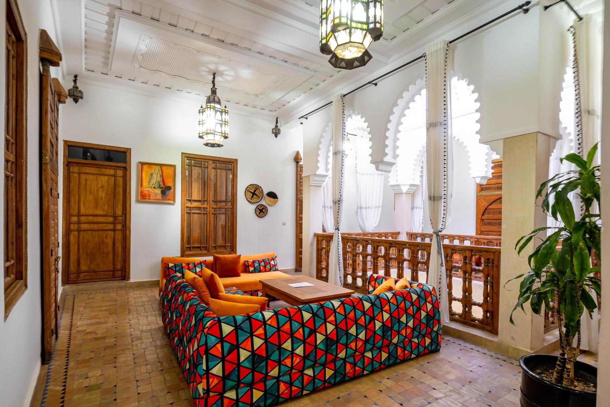 Riad La Croix Berbere Deluxe Marrakesh Exteriör bild