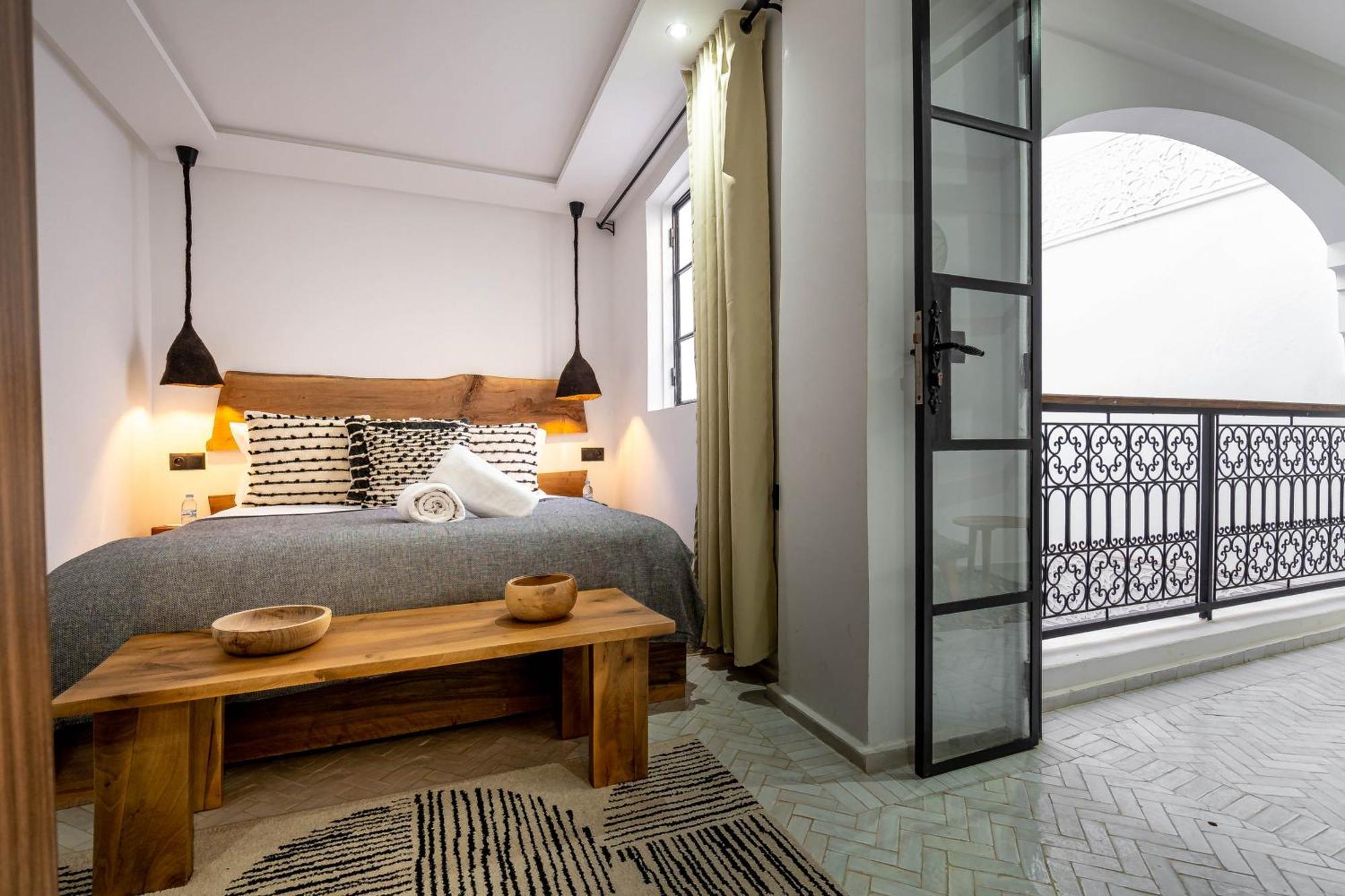 Riad La Croix Berbere Deluxe Marrakesh Exteriör bild
